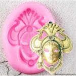 Ornate Mask Silicone Clay Mould
