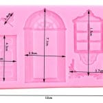 VIntage Windows and Doors Silicone Clay Mould