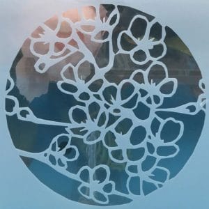 Circular Stencil - Small Flowers