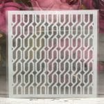 5by5 inch stencils - Geometric Pattern 2