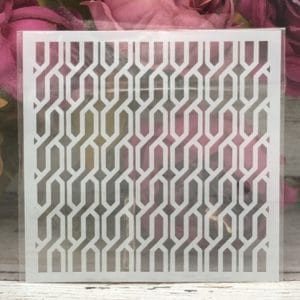 5by5 inch stencils - Geometric Pattern 2