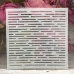 5by5 inch stencils - Lines