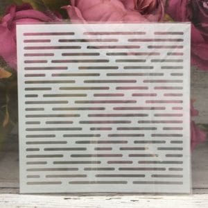 5by5 inch stencils - Lines