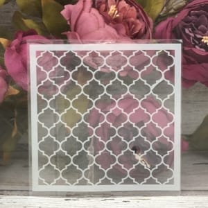 5by5 inch stencils - Deco Background