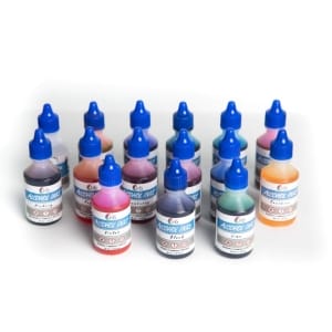 HS Alcohol Inks (Set of 15 Basic Colors)