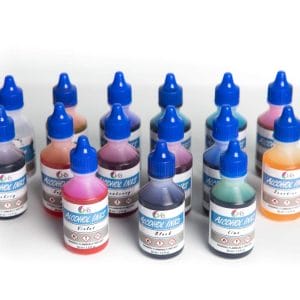 HS Alcohol Inks (Set of 15 Basic Colors)