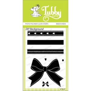 Tubby Photopolymer Clear Stamps - DIY Background