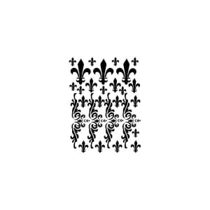 Cadence A4 Stencil - Vintage Flourish