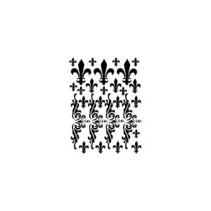 Cadence A4 Stencil - Vintage Flourish