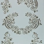 Cadence A4 Stencil - Leafy Flourishes