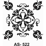 Cadence A4 Stencil - Antique Flourishes
