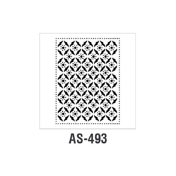 Cadence A4 Stencil - Antique Pattern