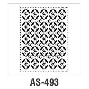 Cadence A4 Stencil - Antique Pattern