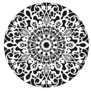 Cadence 35 by 35 cm stencil - Lace (YDS-008)