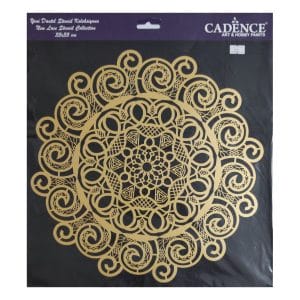 Cadence 35 by 35 cm stencil - Lace (YDS-002)
