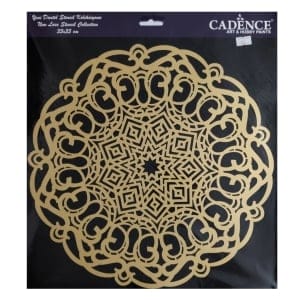 Cadence 35 by 35 cm stencil - Lace (YDS-006)