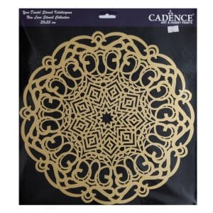 Cadence 35 by 35 cm stencil - Lace (YDS-006)