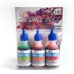 HS Alcohol Inks - Set 4 (Lime, Saffron and Scarlet)