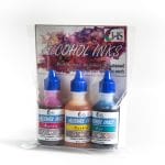 HS Alcohol Inks - Set 2 (Magenta, Pine and Sunshine)