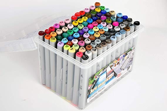 Hakims Alcohol Markers Set of 96