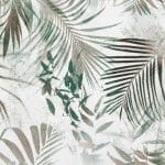 A pack of 12 by 12 inch German Decoupage Napkins ( 5 pcs )  - Leaves