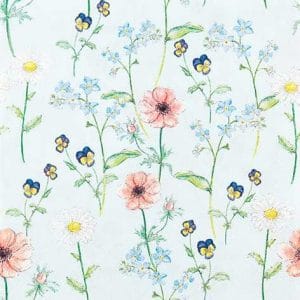 A pack of 12 by 12 inch German Decoupage Napkins ( 5 pcs ) - Little Garden