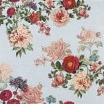 A pack of 12 by 12 inch German Decoupage Napkins ( 5 pcs )  - Elizabeth Florals