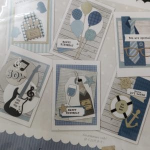 6 Cardmaking Kit by Enogreeting - Men