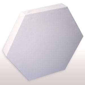 Stretched Canvas - Hexagon (6.75" X 6.75")