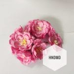 Mulberry Poppy Flowers - Pink (Pack of 10)