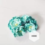 Mulberry Poppy Flowers - Baby Blue (Pack of 10)