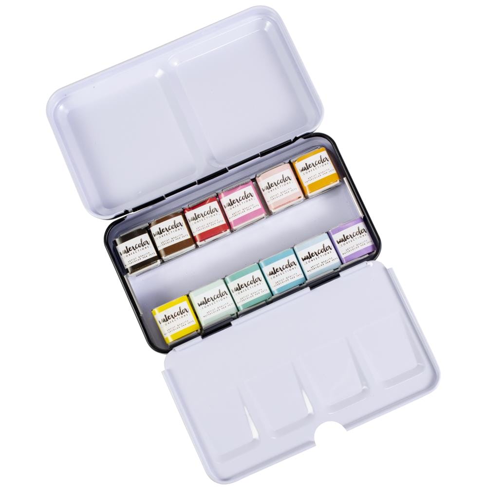 Art Philosophy Prima Watercolor Confections Watercolor Pans 12/Pkg - Pastel Dreams prima art philosophy watercolor confections pastel dream 1 prima_art_philosophy_watercolor_confections_pastel_dream_1