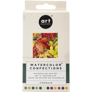 Art Philosophy Prima Watercolor Confections Watercolor Pans 12/Pkg - Terrian