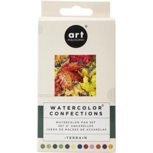 Art Philosophy Prima Watercolor Confections Watercolor Pans 12/Pkg - Terrian