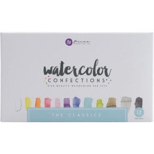 Art Philosophy Prima Watercolor Confections Watercolor Pans 12/Pkg - The Classics