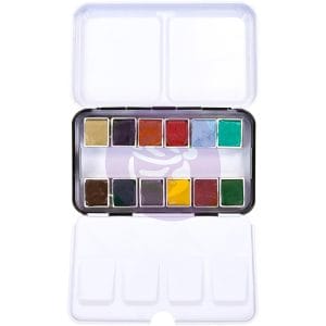 Art Philosophy Prima Watercolor Confections Watercolor Pans 12/Pkg - Woodlands