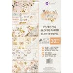 Prima Marketing Double-Sided A4 Paper Pad - Apricot Honey (30 sheets)
