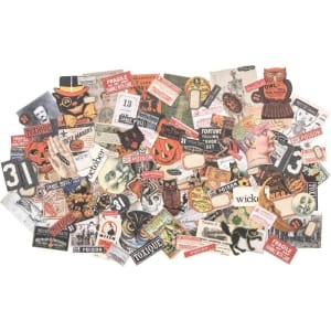 Tim Holtz Idealogy Ephemera Pack - Snippets Tiny Die-Cuts - Halloween