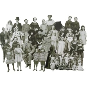 Tim Holtz Idealogy Paper Dolls Die-Cuts 23/Pkg - Halloween