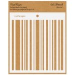 CrafTangles 6"x6" Stencil - Barcode