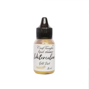 CrafTangles Liquid Shimmer Watercolor (15 ml) - Gold Dust