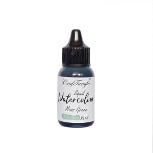 CrafTangles liquid watercolor (15 ml) - Moss Green