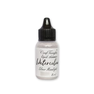 CrafTangles Liquid Shimmer Watercolor (15 ml) - Silver Moonlight