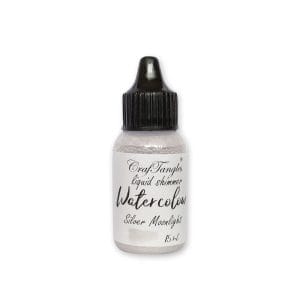 CrafTangles Liquid Shimmer Watercolor (15 ml) - Silver Moonlight