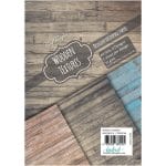 CrafTangles Decoupage Paper Pack  - Wooden Textures (A4) - 4 sheets