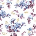 A pack of 12 by 12 inch German Decoupage Napkins ( 5 pcs )  - Lily