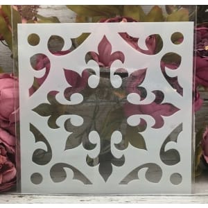 8by8 inch stencil - Design 12