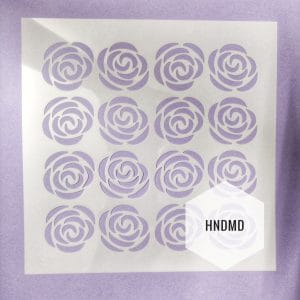 8by8 inch stencil - Design 17