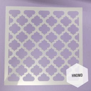 8by8 inch stencil - Design 18