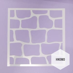 8by8 inch stencil - Design 19